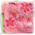 śłiczna różowa bluza w kwiatki