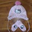 Hello Kitty czapka i rekawice rozmiar 74 lub 80