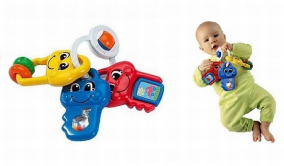 Muzyczne interaktywne kluczyki Fisher Price