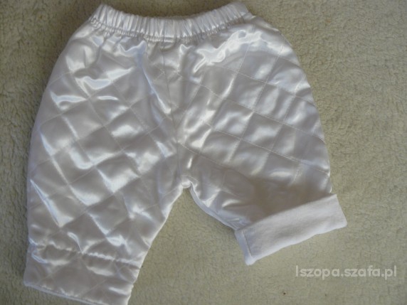 Białe spodnie firmy TUP TUP