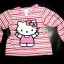 Hello Kitty w paseczki HandM r74 do 80