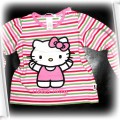 Hello Kitty w paseczki HandM r74 do 80