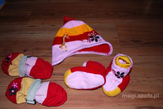 czapka buty rękawiczki HiM 74