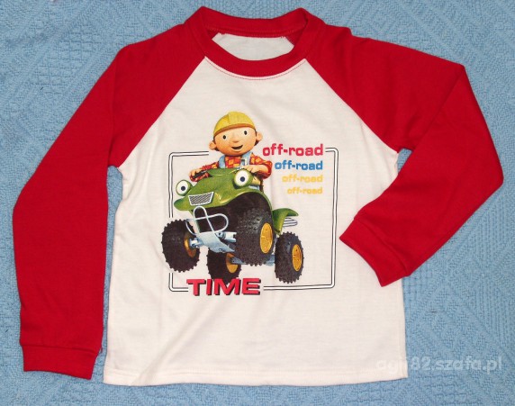 NOWA piżamka z Bobem Budowniczym