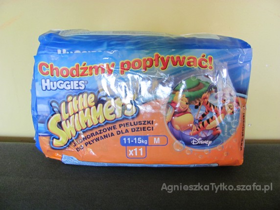 Pampersy do pływania Huggies rozmiar M do 15kg