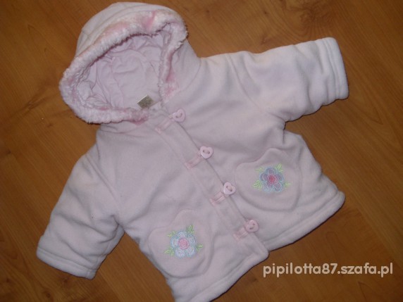 TINY TED Zimowa kurteczka dla niuni roz 3 6 mies