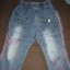 spodnie jeans 80 86