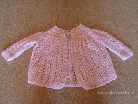 rózowy sweterek