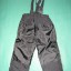 grube spodnie na sanki HM 104 110