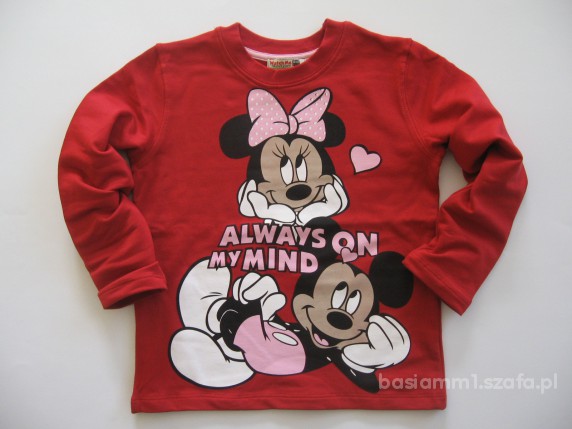 NOWA 104 BLUZA Z MYSZKĄ MIKI I MINNIE