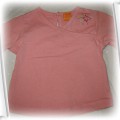 Mini Mode śliczna kopertowa różowa bluzeczka