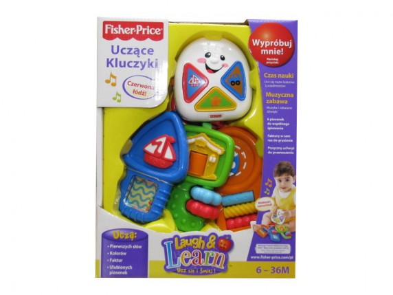 FISHER PRICE GRAJĄCE KLUCZYKI PLUS PILOT