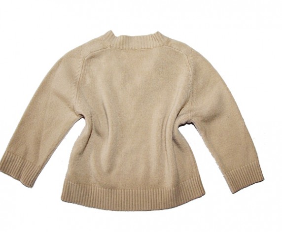 MOTHERCARE 3do6mies beżowy sweter super maluch