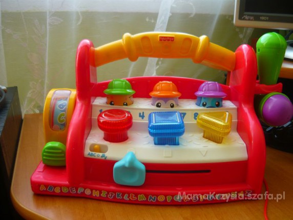 WARSZTAT Z NARZEDZIAMI PO POLSKU FISHER PRICE