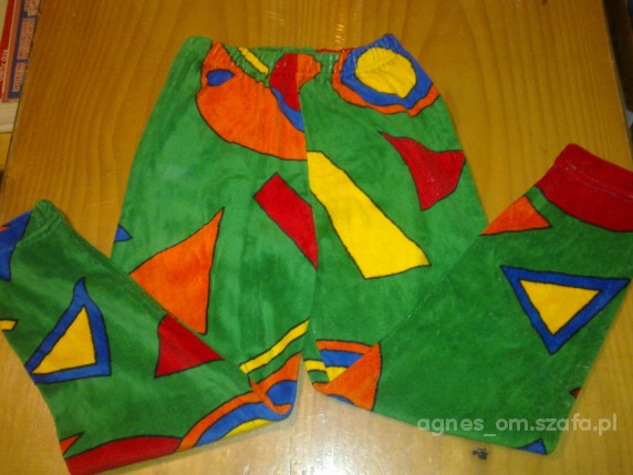 Getry welurowe kolorowe