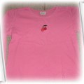 Różowa bluzka z długim rękawem z wisienką 110