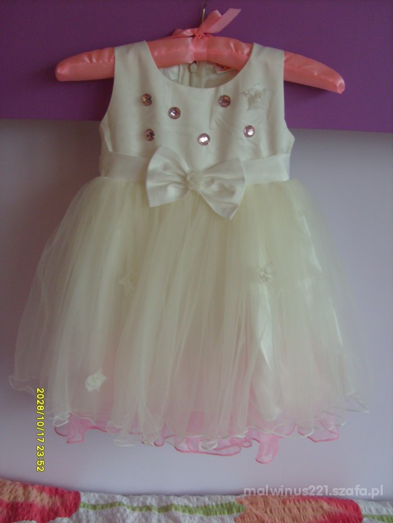Balowa sukienka 92 98 tiul