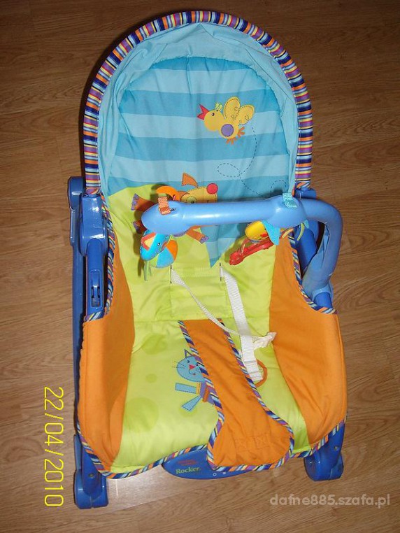 bujaczek leżaczek fisher price