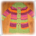 kolorowy długi sweterek 92