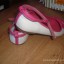 Balerinki baleriny kokardka różowe