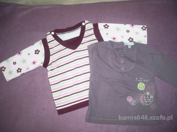 SŁODKIE BLUZECZKI DLA DZIEWCZYNKI