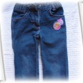 Jeansowe spodnie Disney na 104cm