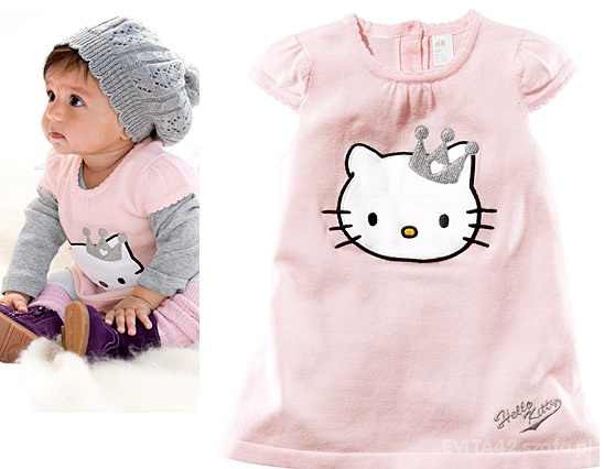 HM Sukienka tunika hello kitty rozm 86