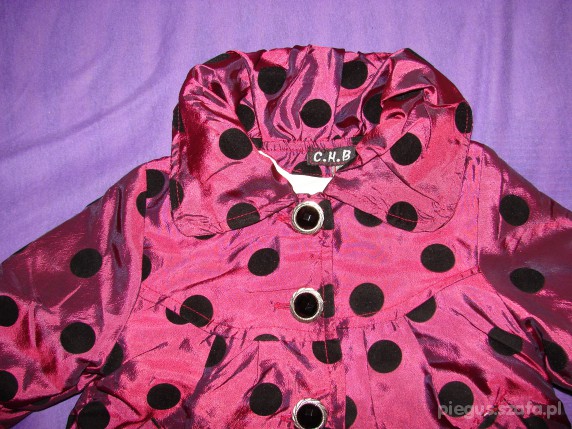 Grzybek śliczny płaszczyk dla małej gwiazdy