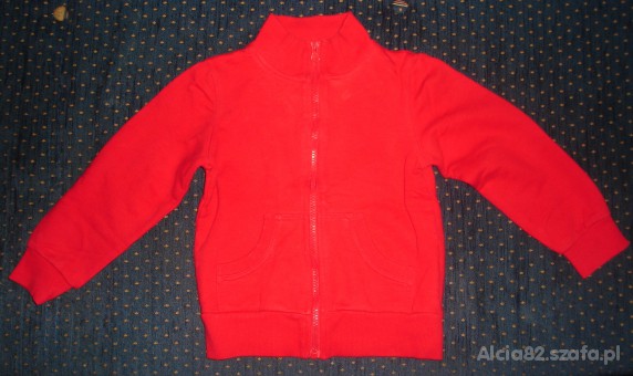 czerwona bluza LINDEX 98 104