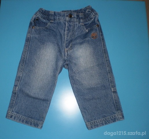 Timberland spodnie jeansowe 9 12 miesięcy