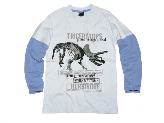 NOWA TRICERATOPS BŁEKITNA