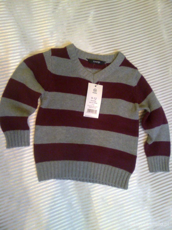 Sweter GEORGE dla chłopca 912 miesięcy