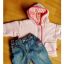 Prenatal ciepła bluza kurteczka i HM spodnie 62