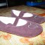 Fioletowe balerinki Cherokee 12cm