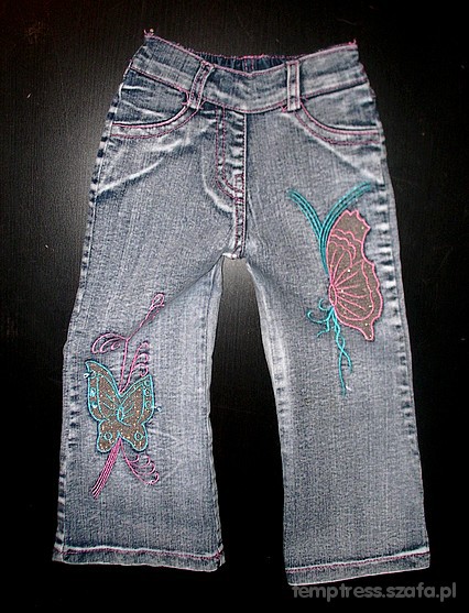 MARMURKI jeansy ze zdobieniami r 92 98