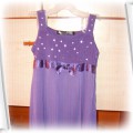 Śliczniusia sukieneczka fioletowa Reserved KIDS