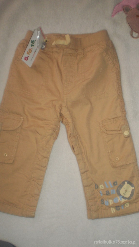 NOWE SPODNIE 5 10 15