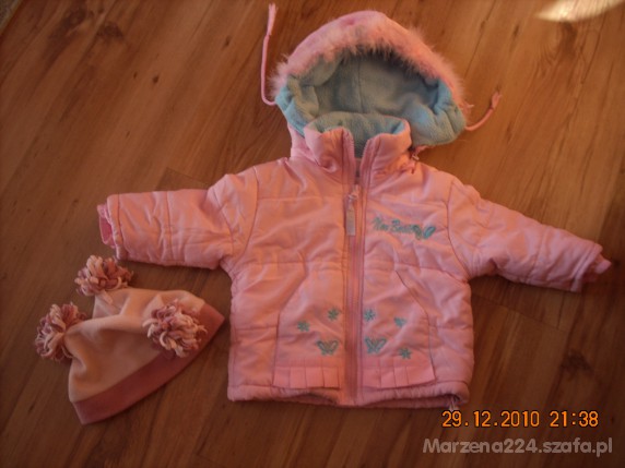 Sliczna kurteczka i czapeczka