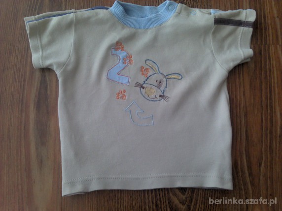 Bluzka krótki rekaw rozmiar 74