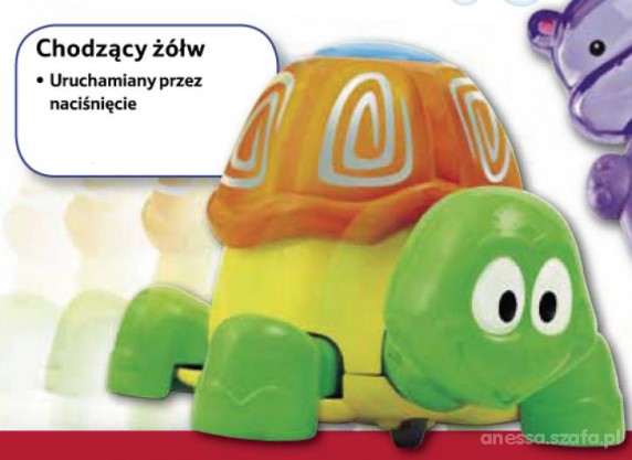 Nowy chodzący zabawny żółw