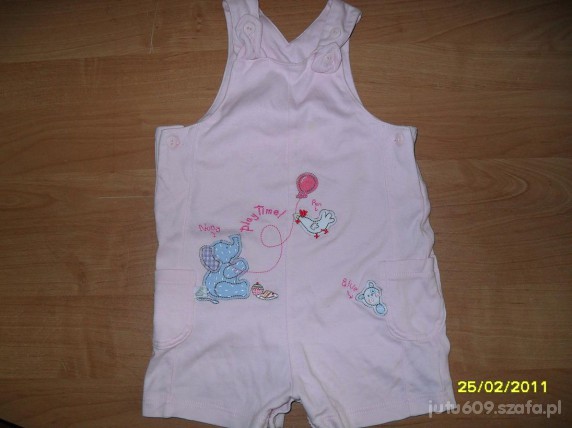 Rózowe Spodenki dla dziewczynki 3 6m Marks Spence