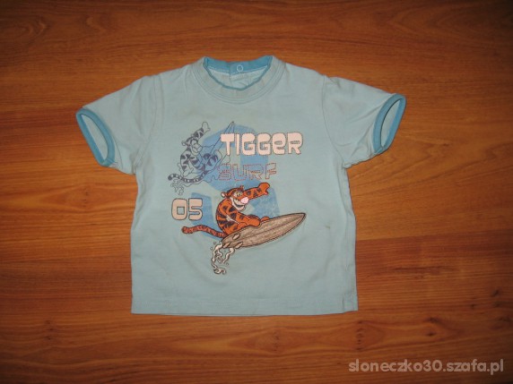 TIGGER DISNEY śliczna bluzeczka r 9 12 miesięcy