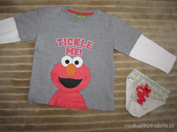 NEXT Elmo 104cm i majtunie