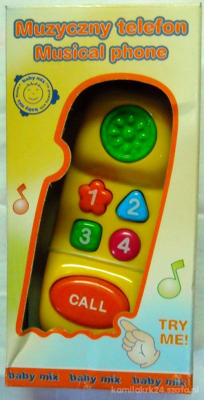 Muzyczny telefon baby mix