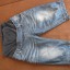 Spodnie jeansy do kolana orginalny fason rozm M