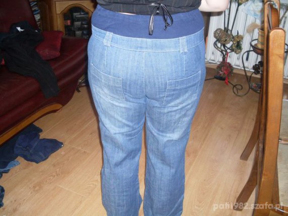spodnie jeans ciązowe