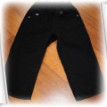 Spodnie jeans czarne HM 74