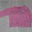 Różowa bluzeczka z długim rękawem roz 12 mies