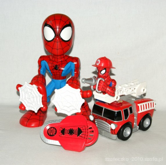 ZAJACZEK TUZ TUZ INTERAKTYWNY SPIDERMAN DUZY 35 CM