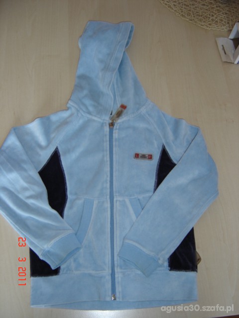 Bluza z welurku 110 116